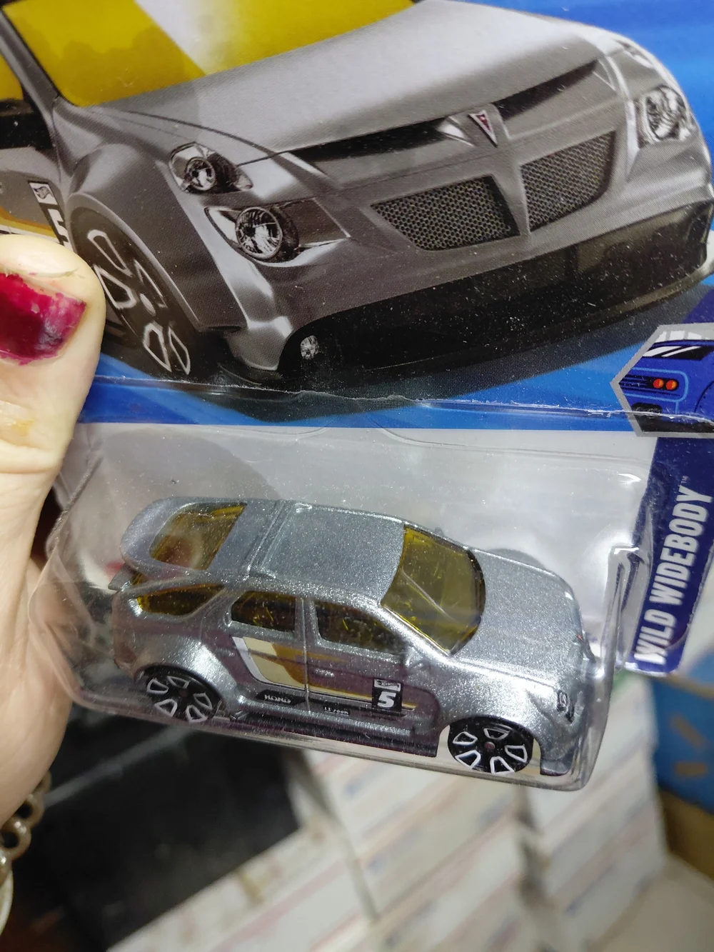 2025 Hot Wheels Mainline Pontiac Aztek Custom (Number 205/250, Wild Widebody 3/5